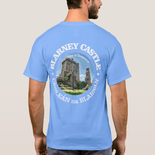 Blarney Castle (rd) T-Shirt (Rückseite)