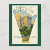 Blarney Castle St. Patrick's Day Cards Postkarte (Vorderseite)