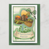Blarney Castle St. Patrick's Day Cards Postkarte (Vorderseite)
