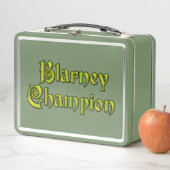 Blarney Champion grüne Lunchbox (Beispiel)
