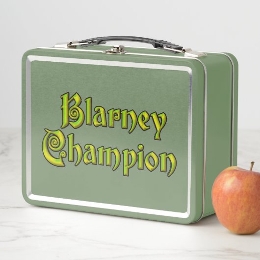 Blarney Champion grüne Lunchbox (Beispiel)