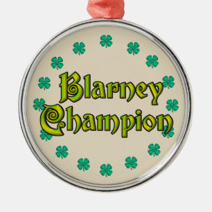 Blarney Champion Medaillen Metall Ornament Ornament Aus Metall