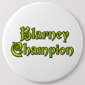 Blarney Champion weiße kolossale Knöpfe Button (Vorderseite)