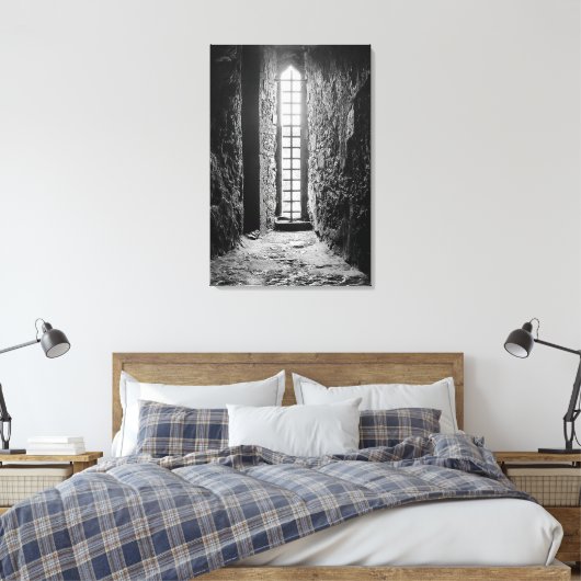 Blarney Defensive Window Leinwanddruck (Insitu (Schlafzimmer))