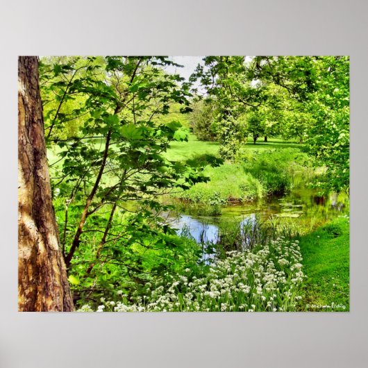 Blarney Greenwood Print Poster (Vorne)