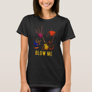 Blas Mich Dudelsack Schottland Schottische Dudelsä T-Shirt
