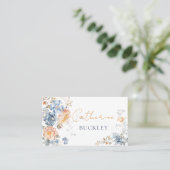 Bläschen Bläschen Platzkarte (Stehend Vorderseite)