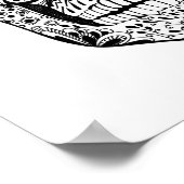 Bläschen Doodle 2 Poster (Ecke)