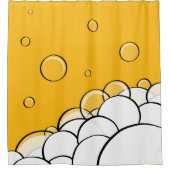 Bläschen Duschvorhang (Vorderseite)