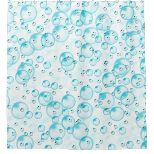 Bläschen Duschvorhang (Vorderseite)
