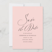 Bläschen | Foto Save the Date Karte (Rückseite)