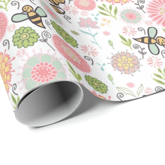 Bläschen Geschenkpapier (Rolleneckpunkt)