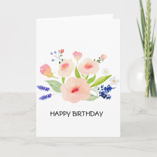 Bläschen Karte (Vorderseite)