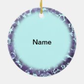 Bläschen Mystische Meerjungfrau Ornament (Hinten)