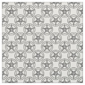 Bläschen-Pentagramm Stoff (Muster)