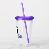 Bläschen Reisematerial Acrylic Tumbler Acryltrinkbecher (Links)