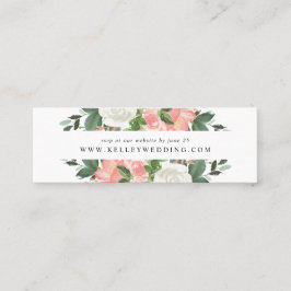 Bläschen | RSVP-Karten für Hochzeiten Mini Visitenkarte