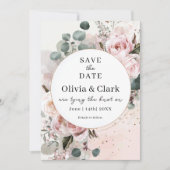 Bläschen Save the Date Einladung (Vorderseite)