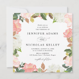 Bläschen | Square Wedding Einladung