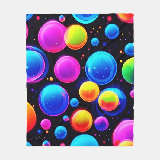 Bläschennebel Fleecedecke (Vorderseite)