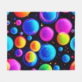 Bläschennebel Fleecedecke (Vorderseite (Horizontal))