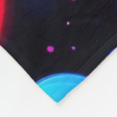 Bläschennebel Fleecedecke (Ecke)