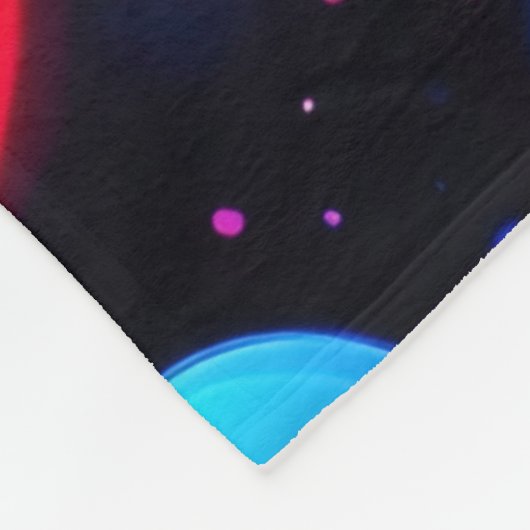 Bläschennebel Fleecedecke (Ecke)