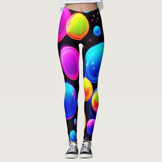 Bläschennebel Leggings (Vorderseite)