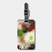 Bläschenschimmer Gepäckanhänger (Vorderseite vertikal)