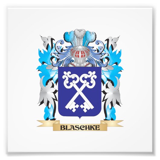 Blaschke-Wappen Fotodruck (Vorne)
