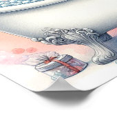 Blase Bath Bear Poster (Ecke)