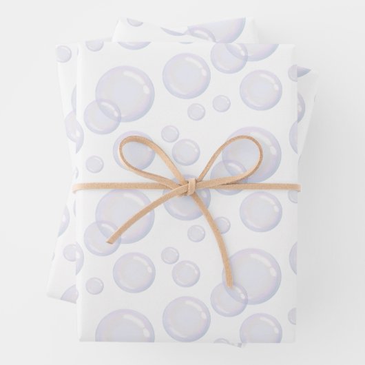 Blase Bath Blasen Blasen Blasen Packung Wellness-C Geschenkpapier Set (Beispiel)