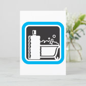 Blase Bath Einladung