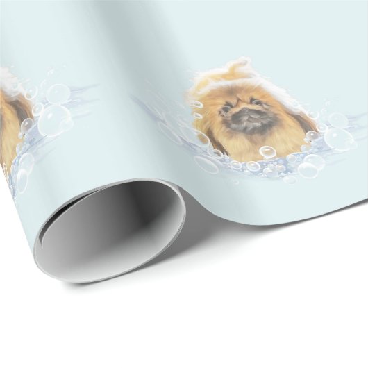 Blase Bath Geschenkpapier (Rolleneckpunkt)