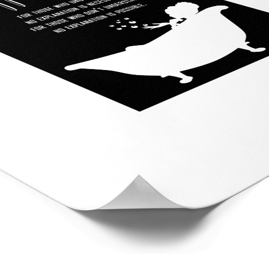 Blase Bath Happy Poster (Ecke)