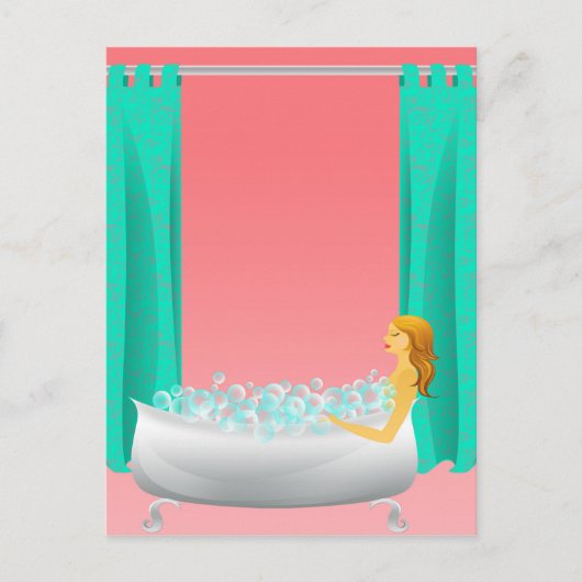 Blase Bath Postkarte (Vorderseite)