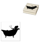 Blase Bath Time Gummistempel (Stempel)