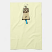 Blase Boba Perlen-Milch-Tee-Tapiokabälle Handtuch (Vertikal)