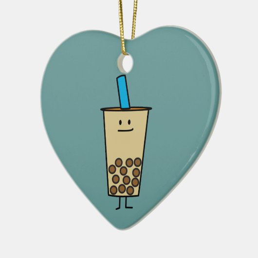 Blase Boba Perlen-Milch-Tee-Tapiokabälle Keramikornament (Links)