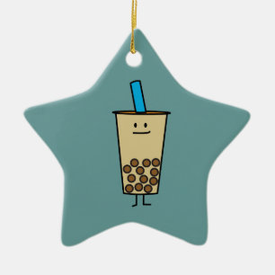 Blase Boba Perlen-Milch-Tee-Tapiokabälle Keramikornament
