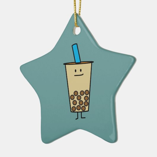 Blase Boba Perlen-Milch-Tee-Tapiokabälle Keramikornament (Links)