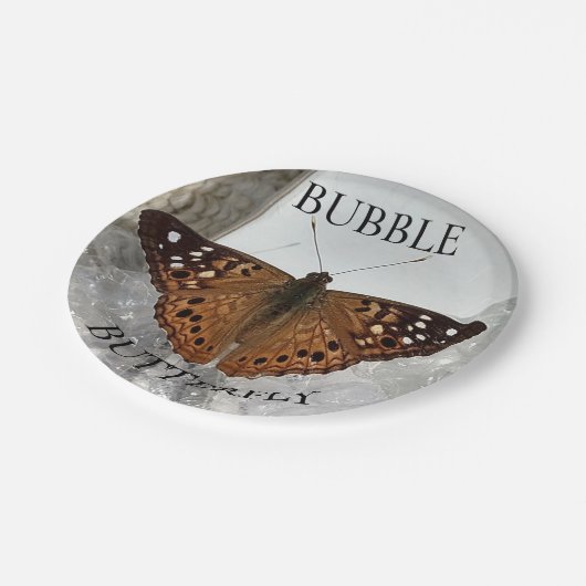 Blase BUTTerfly Pappteller (Schrägansicht)
