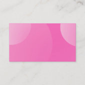 Blase Cloud - Schatten von Pink II Visitenkarte (Rückseite)