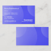 Blase Cloud - Shades Blue II Visitenkarte (Vorne/Hinten)