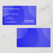 Blase Cloud - Shades Blue Visitenkarte (Vorne/Hinten)