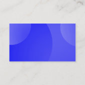 Blase Cloud - Shades Blue Visitenkarte (Rückseite)