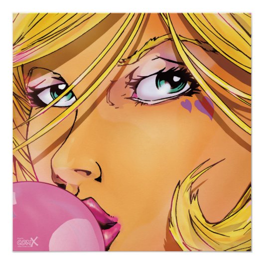 Blase Girl - Schnitt Poster (Vorderseite)