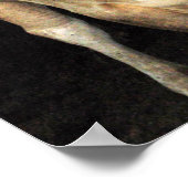 Blase Gum blasen Rodeo Bull Kühe Western Art Poster (Ecke)