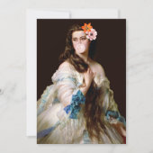 Blase Gum Diva mit zwei Blume Dankeskarte (Vorderseite)