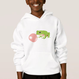 Blase Gum Frosch blasen Blase Hoodie